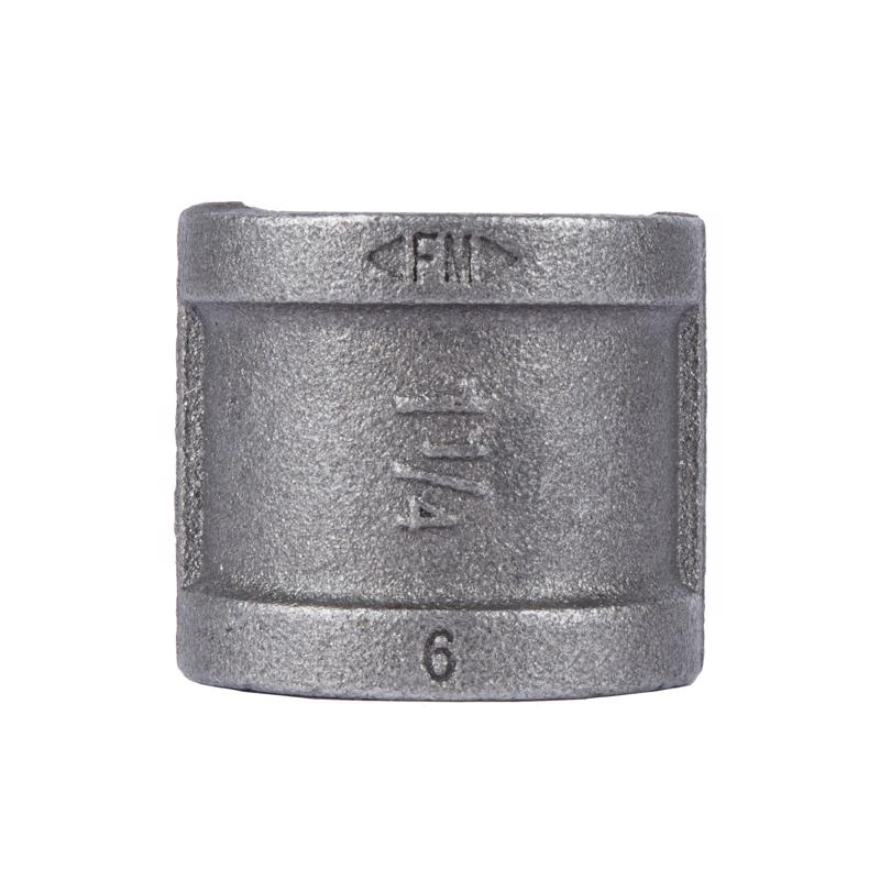 COUPLING 1-1/4 BLK
