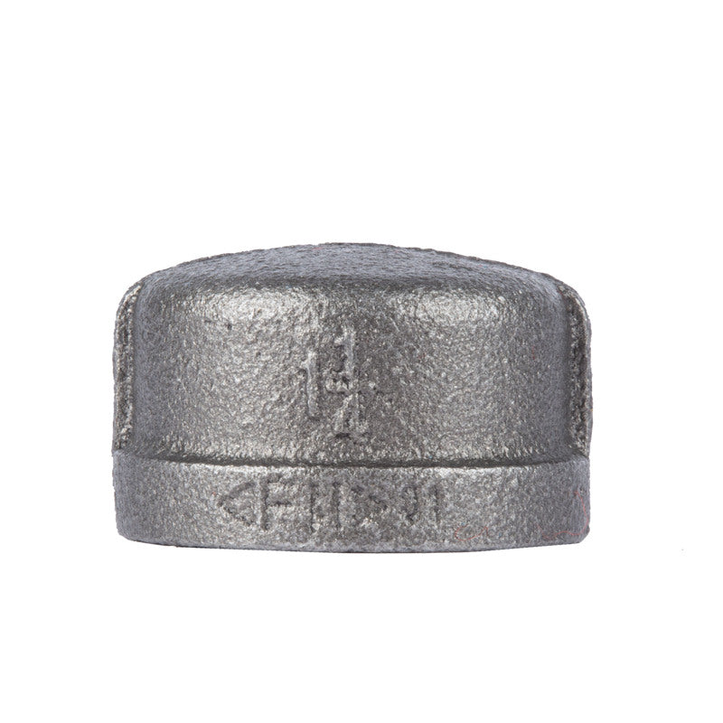 CAP 1-1/4 BLK