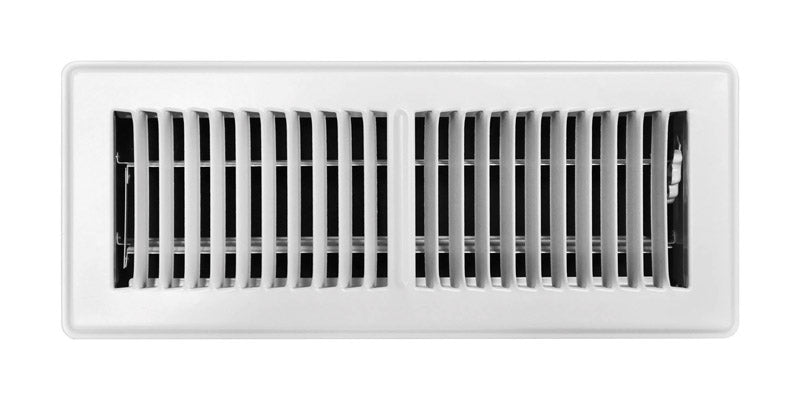 FLOOR REGISTER 4X12 WHT