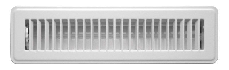 FLOOR REGISTER 2X12 WHT