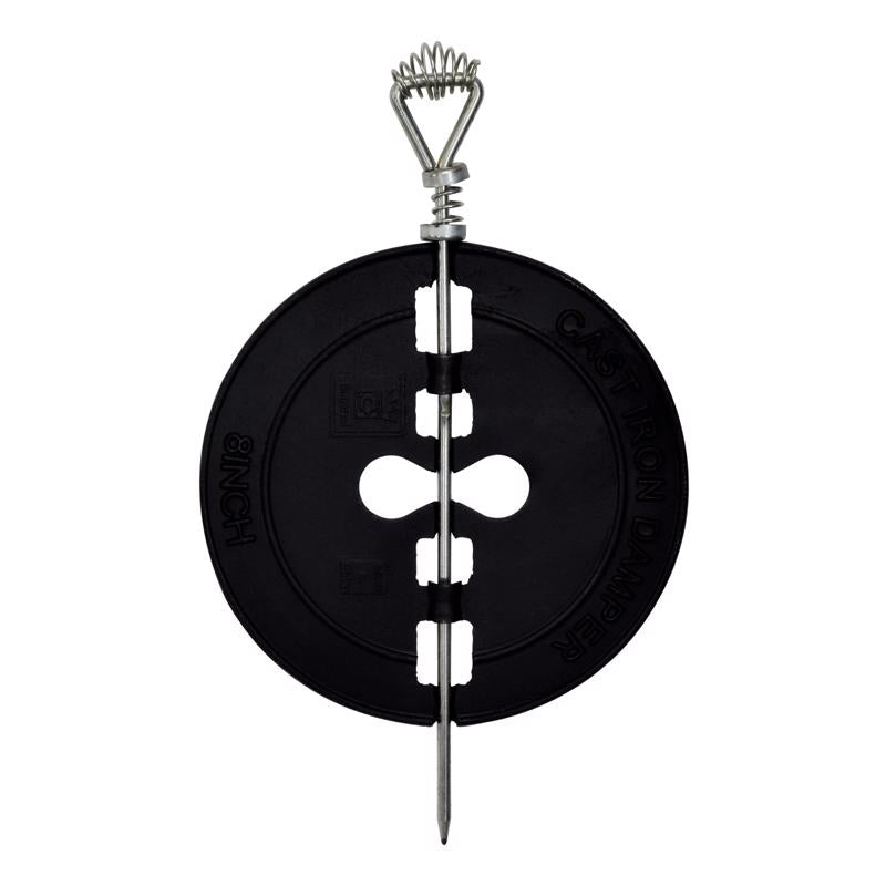 DAMPER 8" CAST IRON
