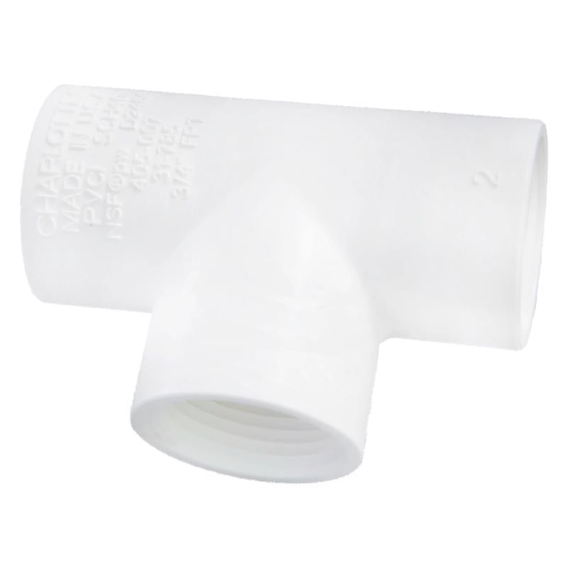 THREADED TEE 3/4X3/4 PVC