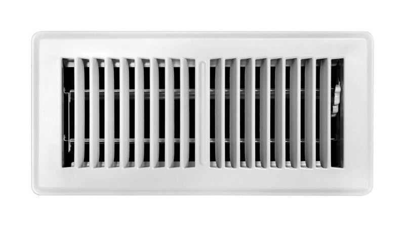 FLOOR REGISTER 4X10 WHT