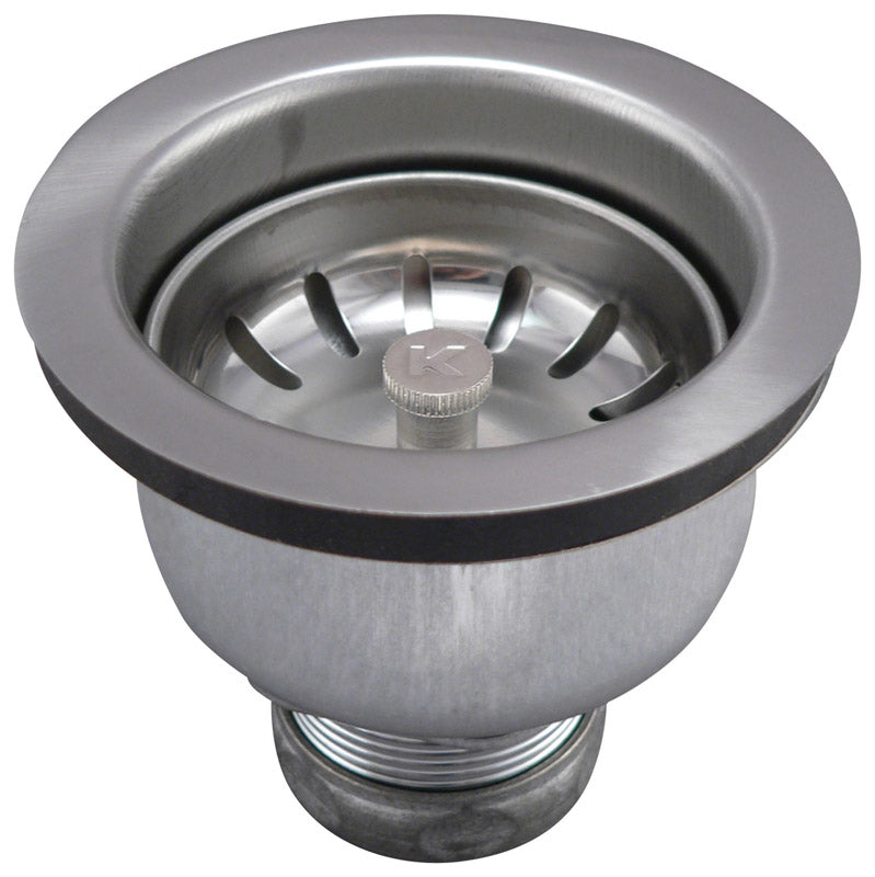 BASKET STRAINER 3-1/2"SS