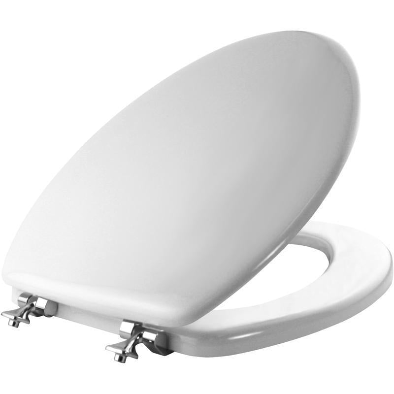 TOILET SEAT ELNG WHITE