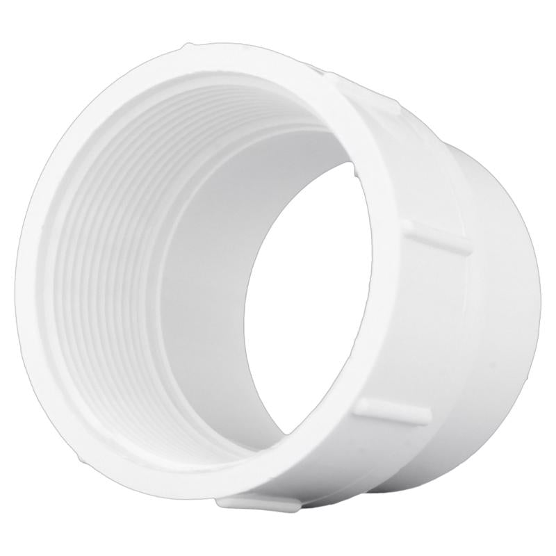 PIPE ADPTR 6X6 PVC