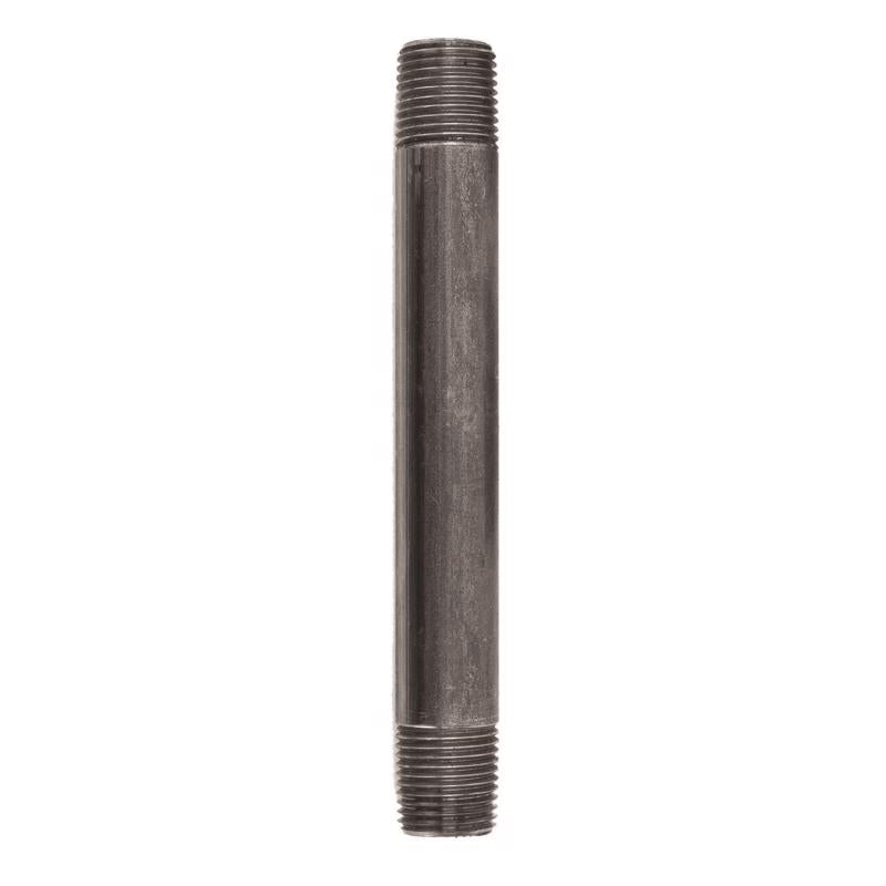 NIPPLE 1/2X7 BLK