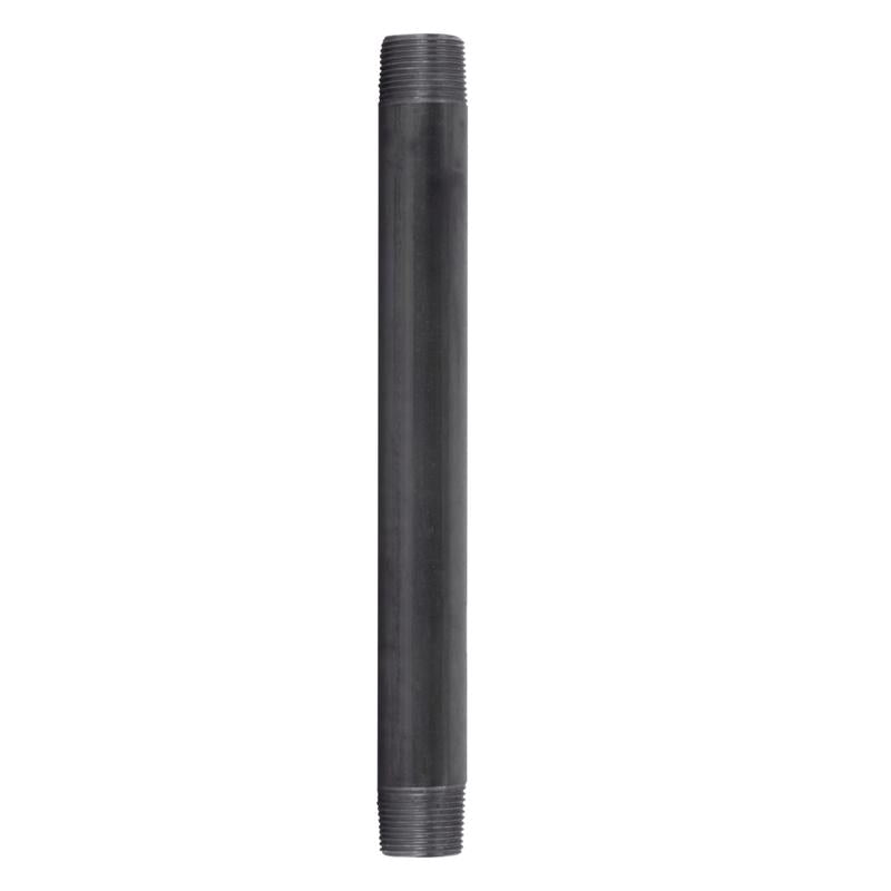 NIPPLE 1X12 BLK