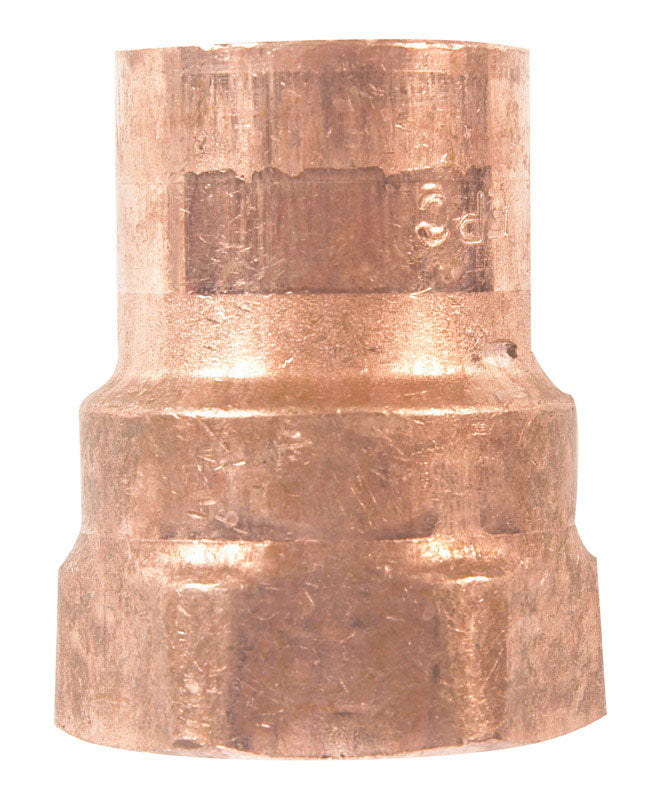 PIPE ADPTR 1X1 COPPR