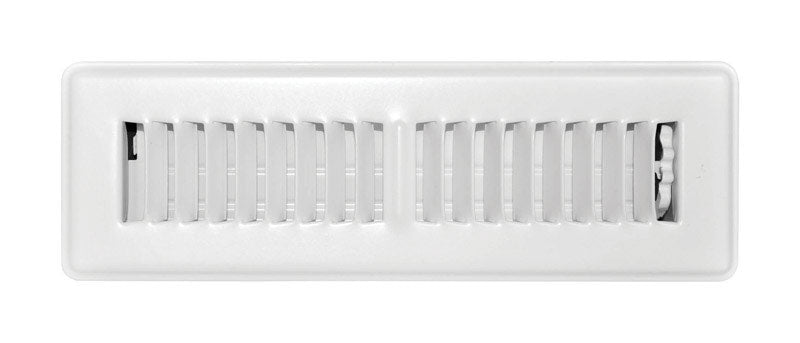 FLOOR REGISTER 2X10 WHT