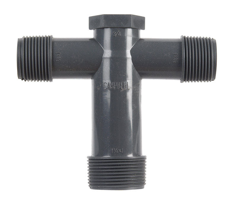 TANK CROSS 1" PVC