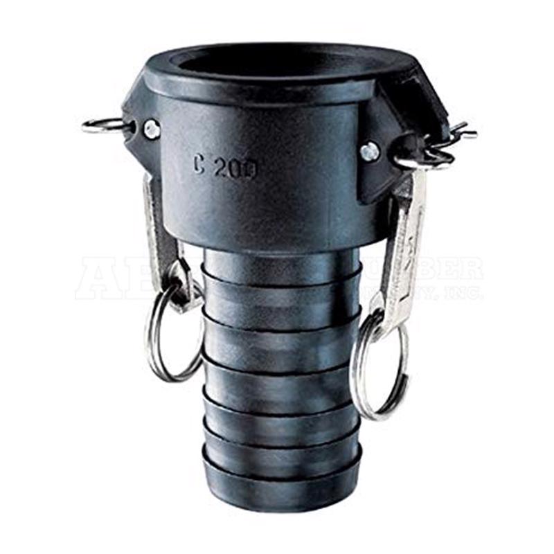 Abbott Rubber Polypropylene 2 in. D X 2 in. D Female Adapter 1 pk