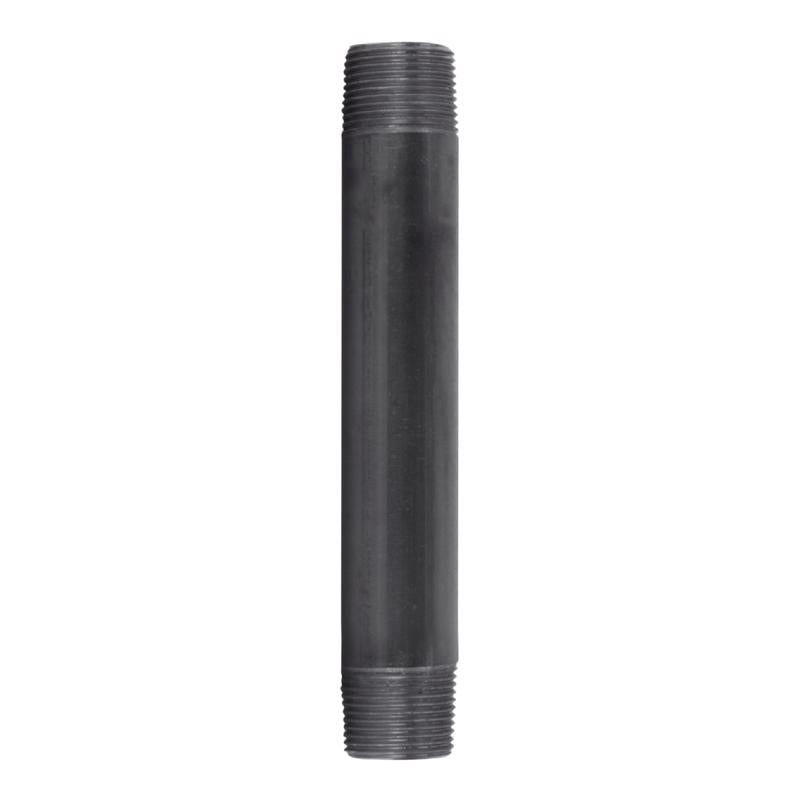 NIPPLE 1X8 BLK