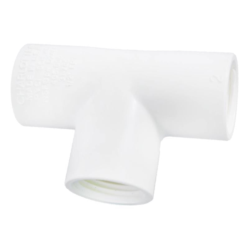 Charlotte Pipe Schedule 40 1 in. FPT X 1 in. D FPT PVC Tee 1 pk