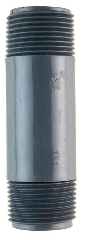 NIPPLE 1X4 PVC