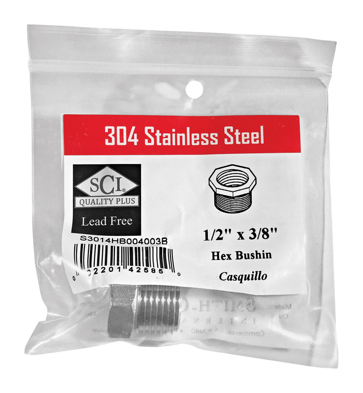 HEX BUSHING 1/2 SS
