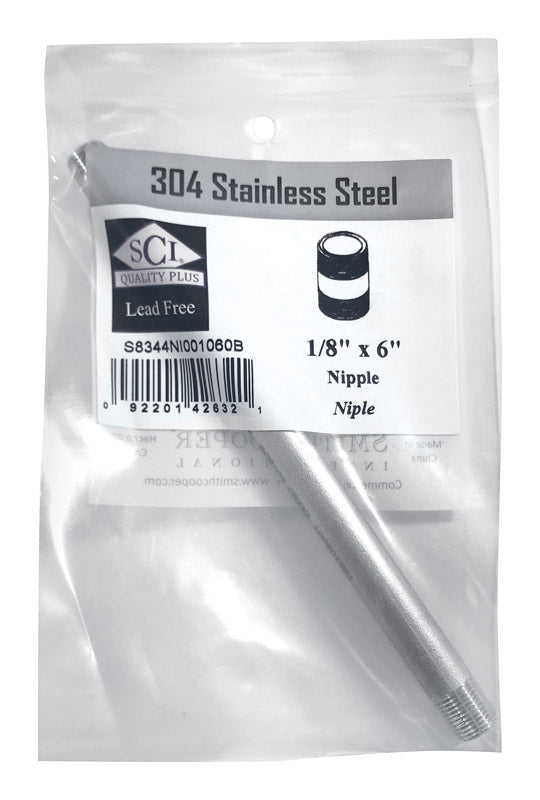 NIPPLE 1/8X6