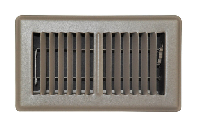FLOOR REGISTER 4X8 BRWN