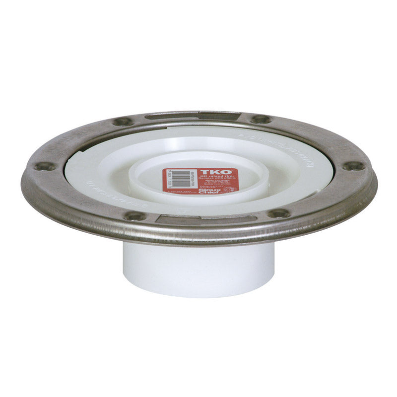 CLOSET FLANGE 3" PVC
