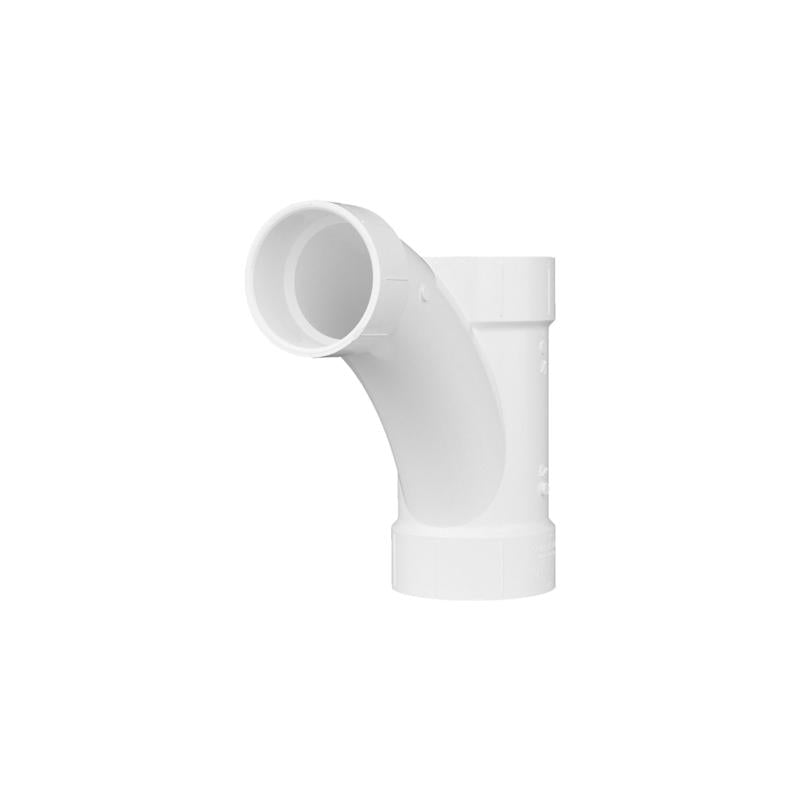 LONG TURN WYE 4X4 PVC