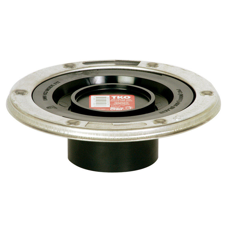 CLOSET FLANGE ABS 3"