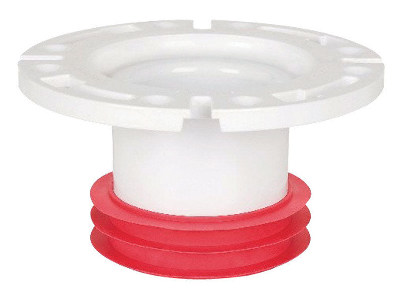 OPEN CLOSET FLANGE 4"PVC