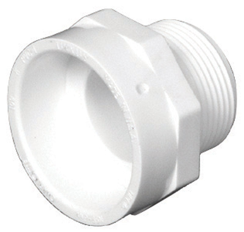 PIPE ADPTR 3X3 PVC