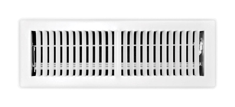 FLOOR REGISTER 4X14 WHT