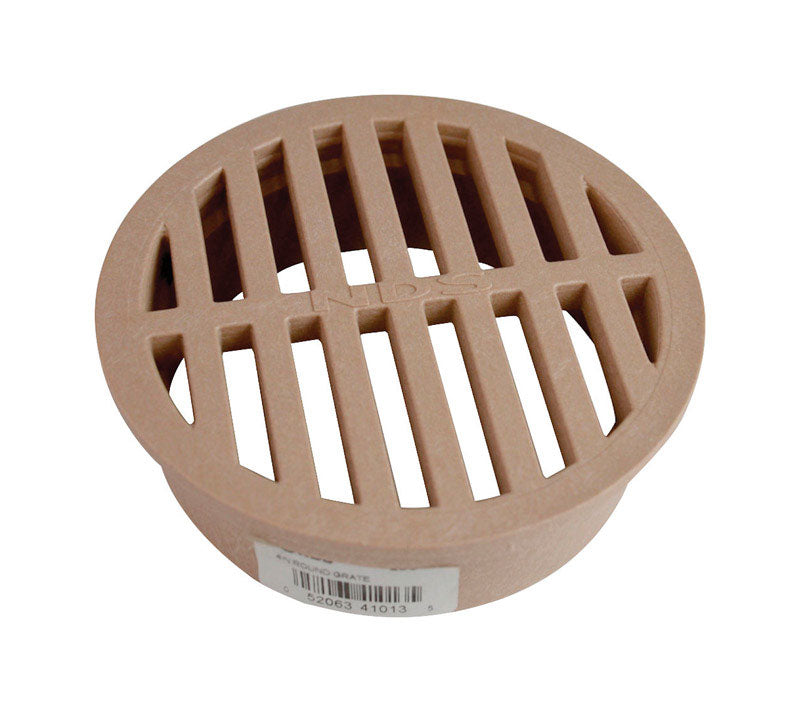 DRAIN GRATE 4" RND SAND