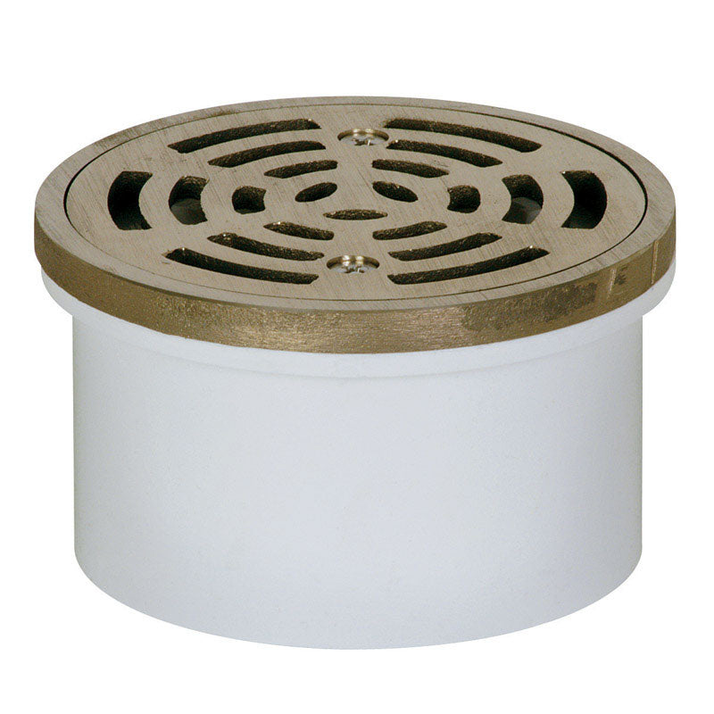 FLOOR DRAIN 3 OR 4" PVC