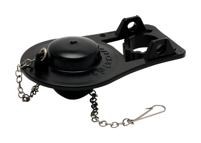 TOILET FLAPPER BLK MICRO