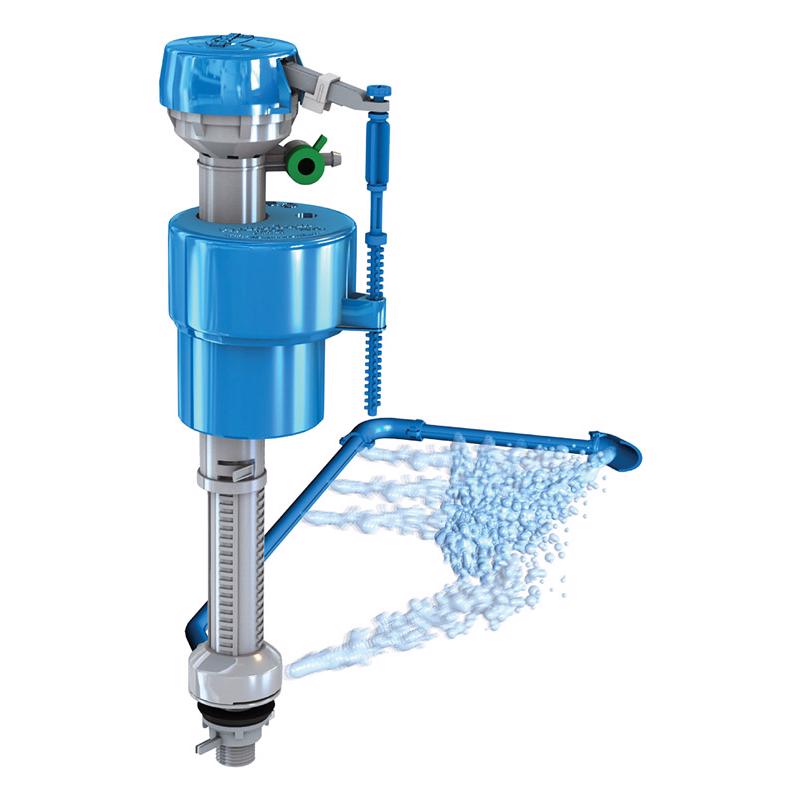 FILL VALVE BLU/GRY PLSTC