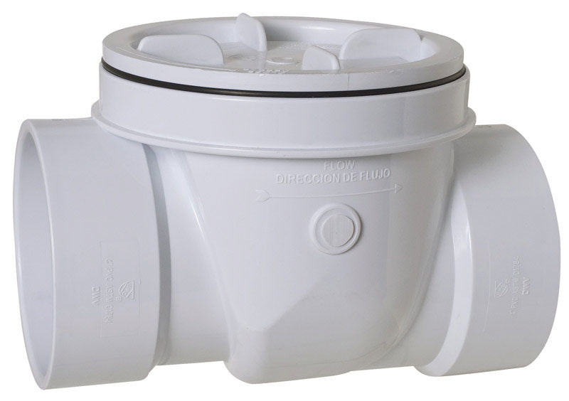 VALVE SWNG 4" PLSTC