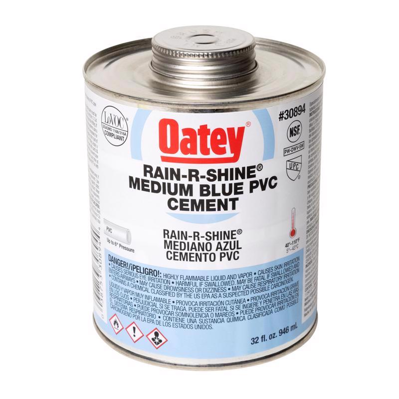 CEMENT PVC 32OZ BLU