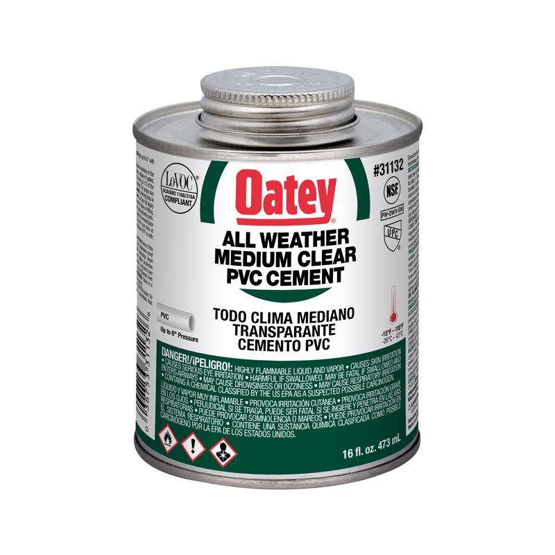 CEMENT PVC 16OZ CLR