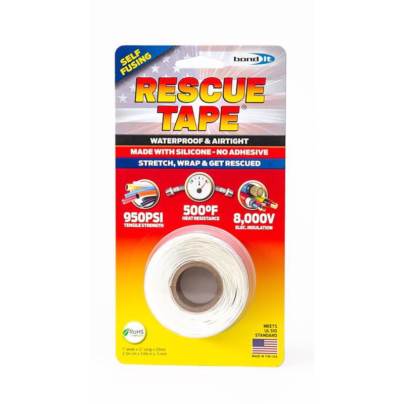 SILICONE TAPE 1X12 WHT