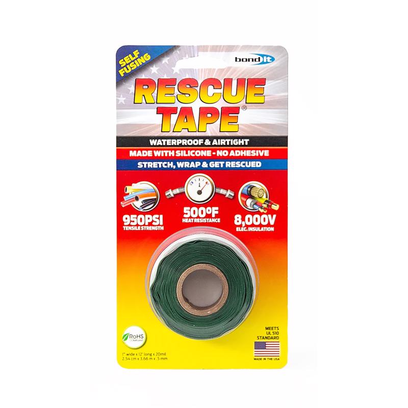SILICONE TAPE 1X12 GRN