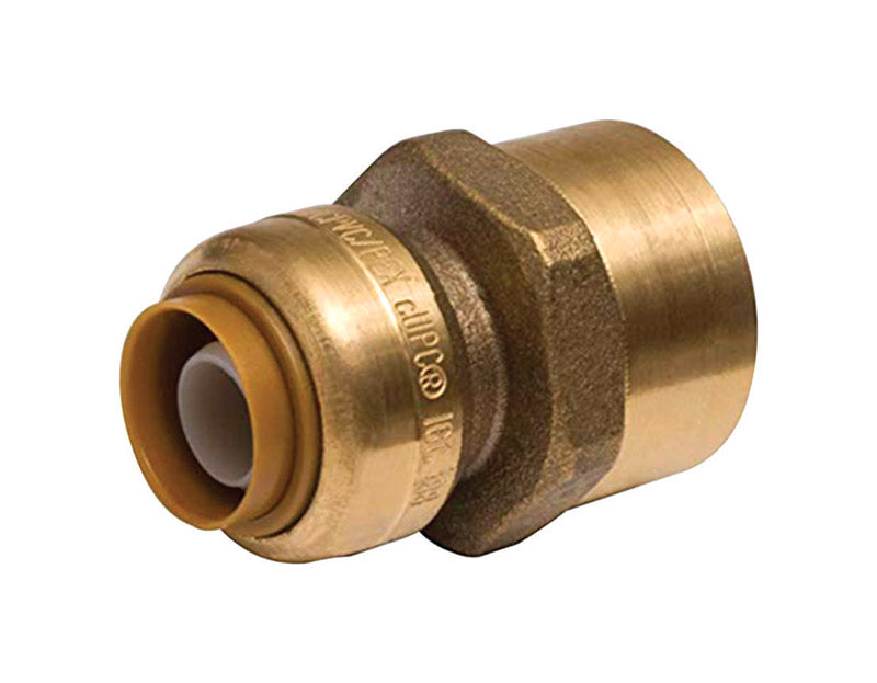 CONNECTOR 3/8X1/2 BRS