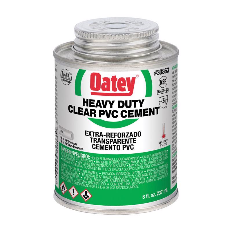 CEMENT PVC 8OZ CLR