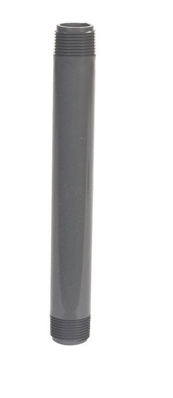 NIPPLE 3/4X8 PVC