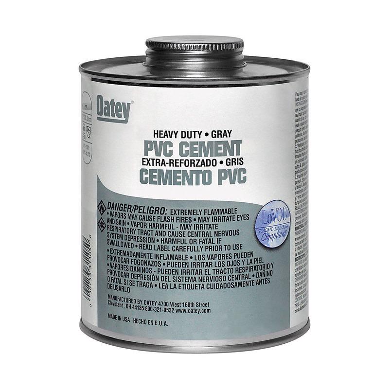 CEMENT PVC 16OZ GRY