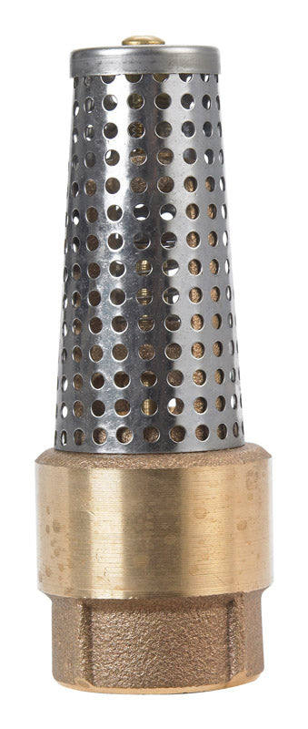 VALVE FOOT 1" BRS