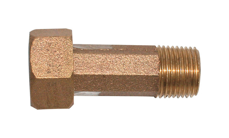 METER COUPLING 1X1 BRNZ