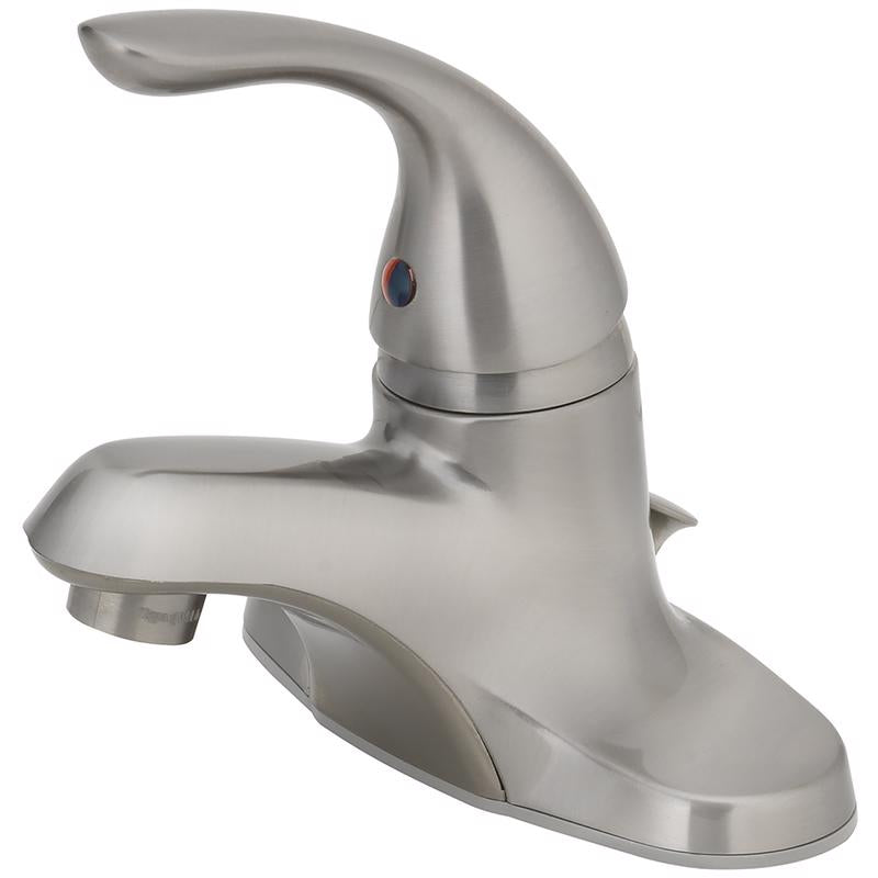 BATH FAUCET 1H 4" BR NCK