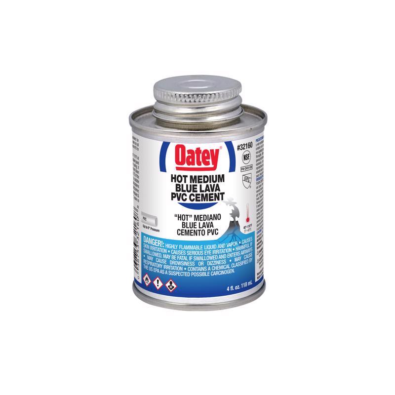 CEMENT PVC 4OZ BLU