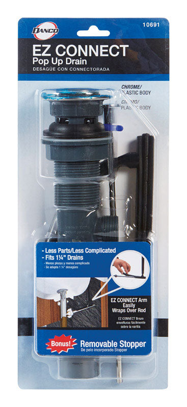 POPUP DRAIN 1-1/4" PLSTC