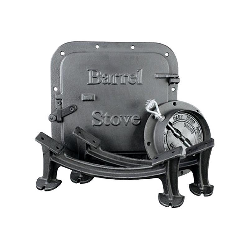 BARREL STOVE KIT IRON