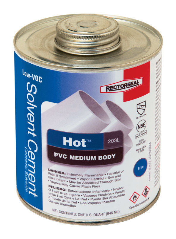 SOLVENT CEMENT PVC 32OZ
