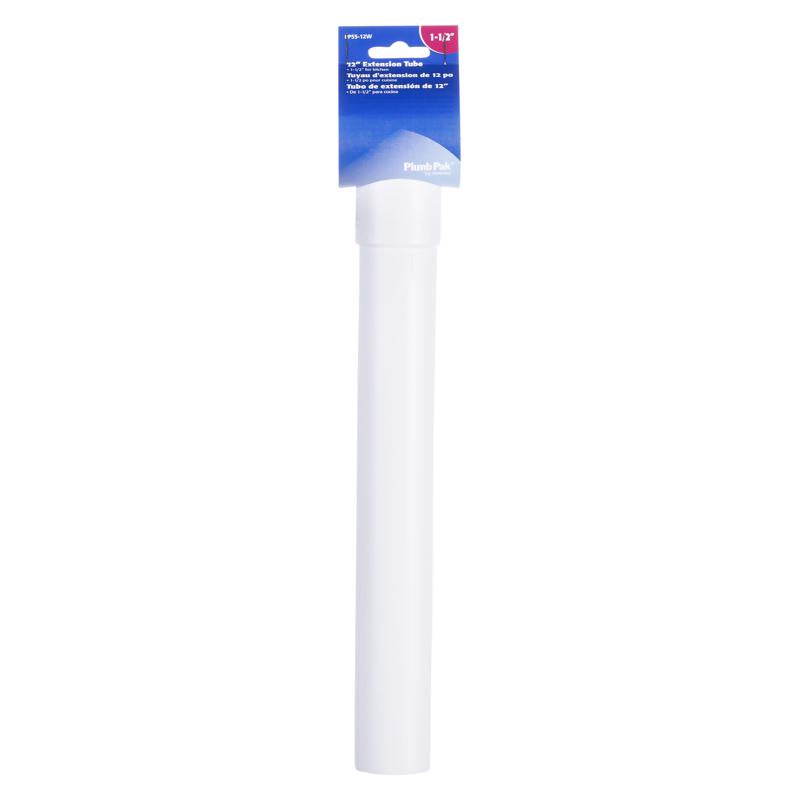 EXTSN TUBE 1-1/2X12 PLST