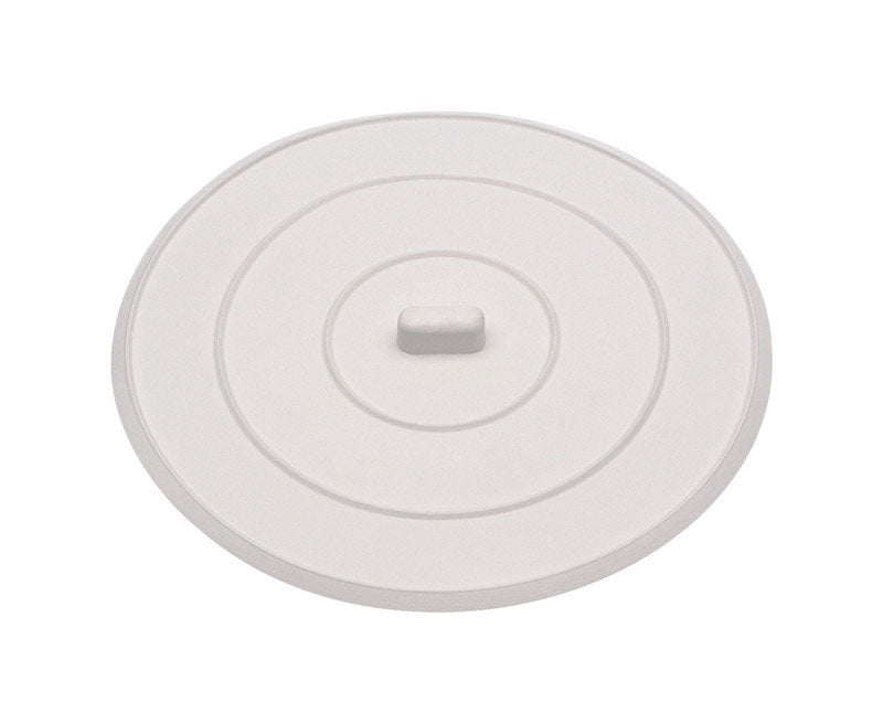 SINK STOPPER PLSTC WH 5"